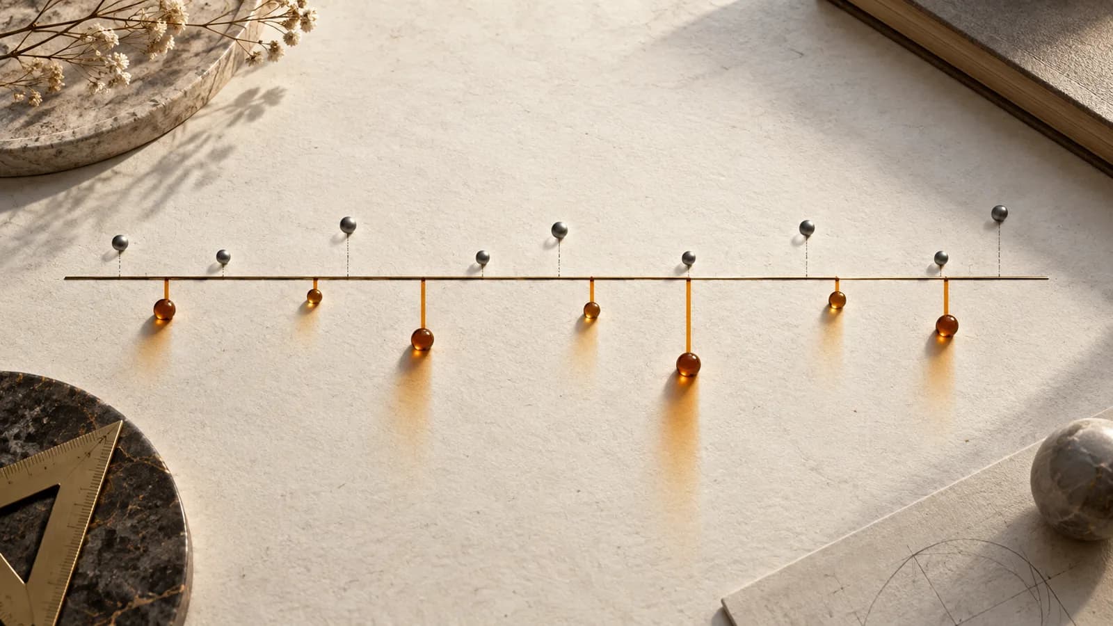 Return observations below a target line highlighted by their downward shortfall distances